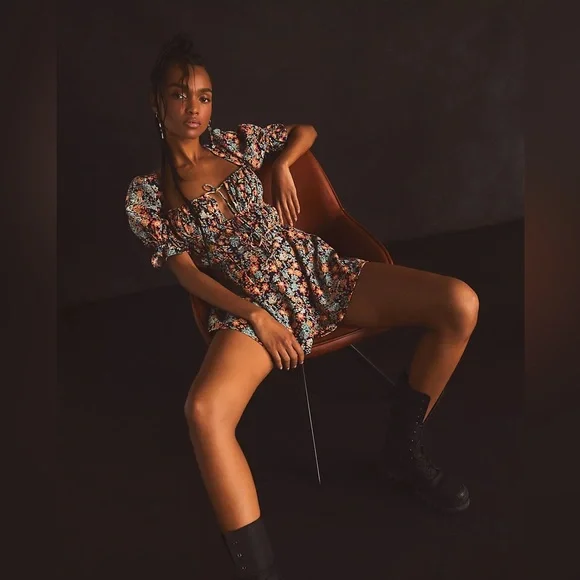 Free People Show Me Love Romper - Picture 1 of 16